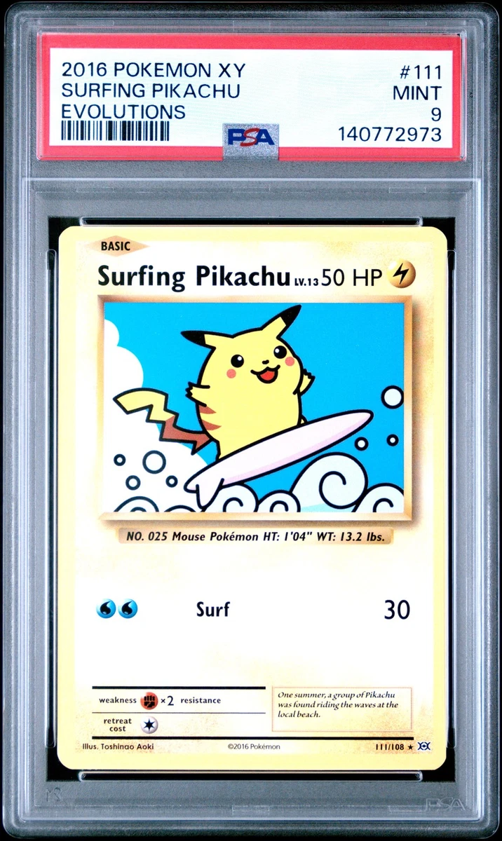 Surfing Pikachu Pokémon TCG Cards for sale | eBay