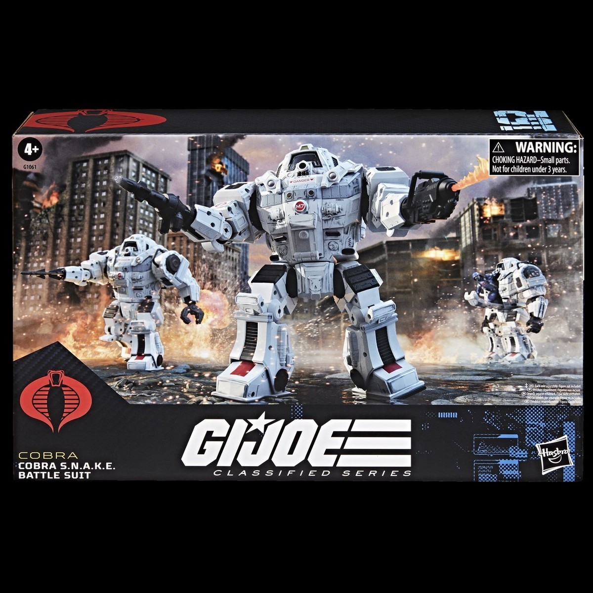 G.I. JOE CLASSIFIED SERIES #162 COBRA S.N.A.K.E BATTLE SUIT HASBRO