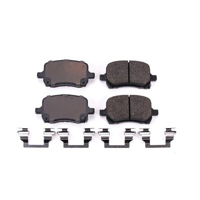PowerStop Z17 Evolution Ceramic Brake Pads With Hardware