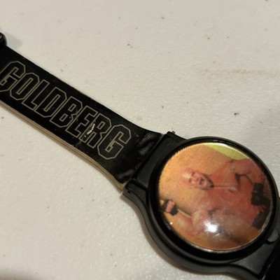 Vintage 1999 WCW Bill Goldberg Holographic Watch