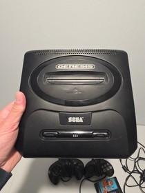 Sega Genesis Model 2 MK1631 Bundle Sonic 2 2 Controllers Both Dont Work Great