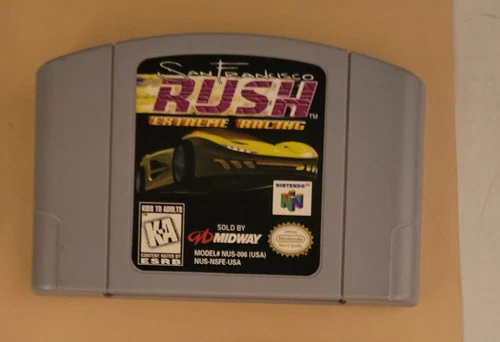 San Francisco Rush Extreme Racing ( Nintendo 64 N64) Authentic