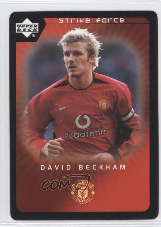 David Beckham trading card