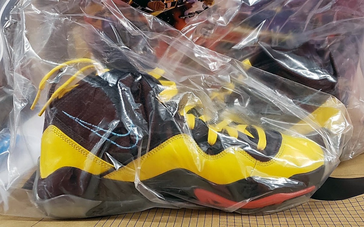 2009 NIKE X TRANSFORMERS ZOOM FP SUPREME BUMBLEBEE 378401-701 SIZE