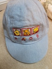 Vintage Winnie The Pooh Denim Hat
