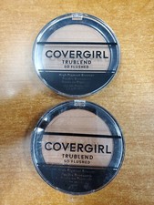 2 Pk: Covergirl Trublend So Flushed High Pigment Bronzer 390  420  CC334 