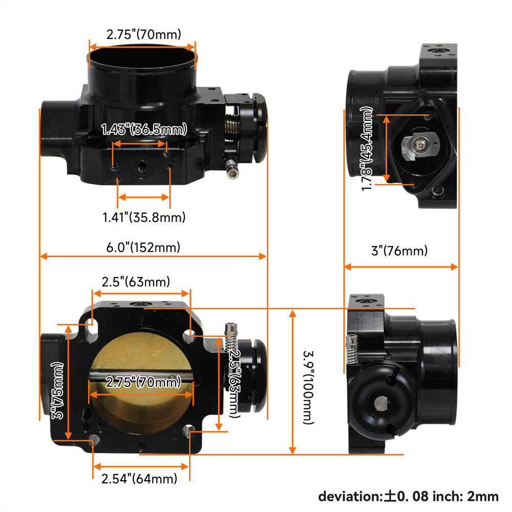 Hondata 4 Bar MAP Sensor - D/B/F/H Series Engines - HA Motorsports - Foto 8