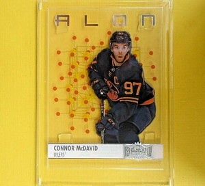 CONNOR McDAVID 2020-21 ALON ACETATE Metal Universe #A1 Edmonton Oilers