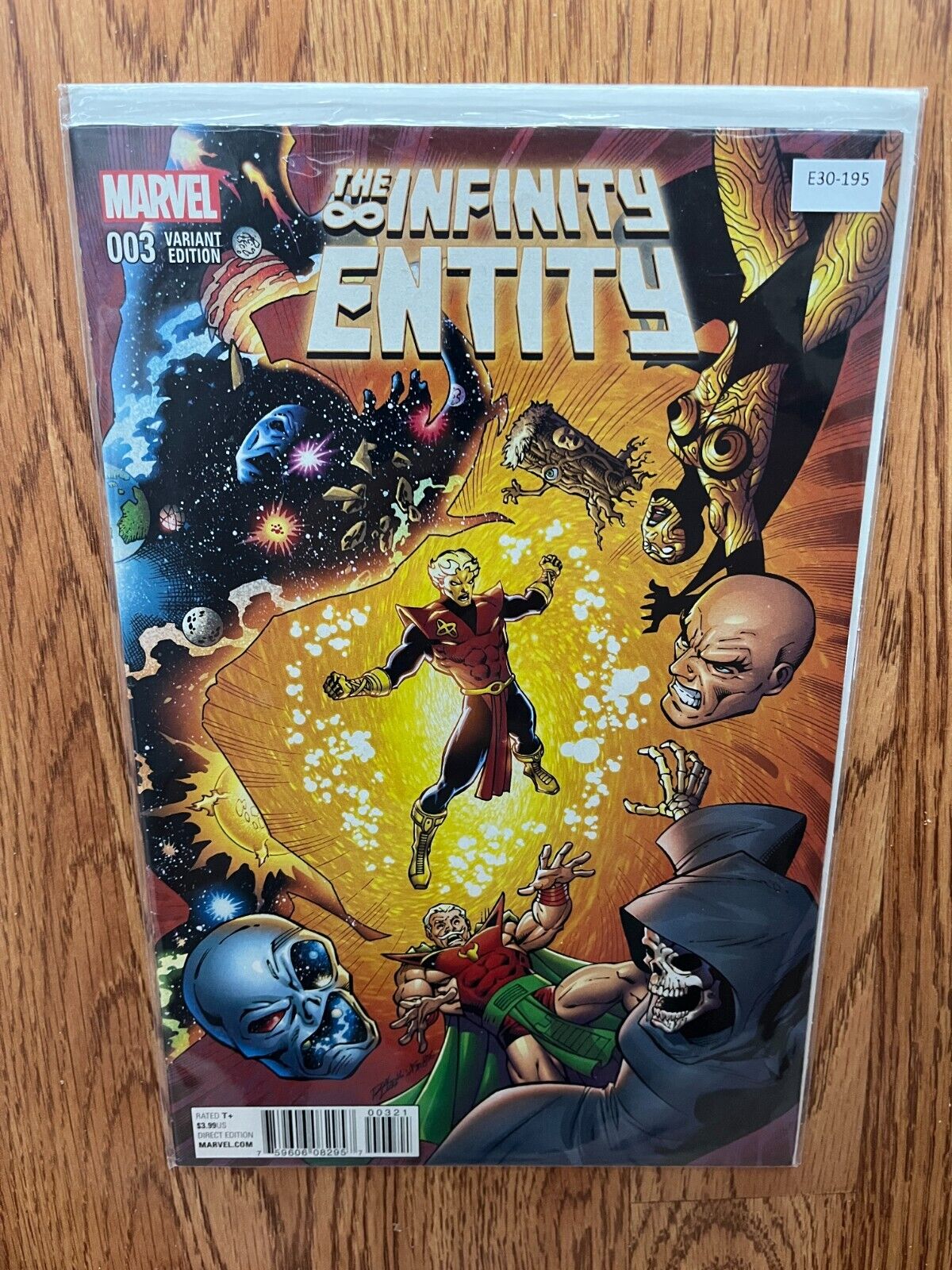 The Infinity Entity 3 Marvel Comics 9.2 Variant E30-195
