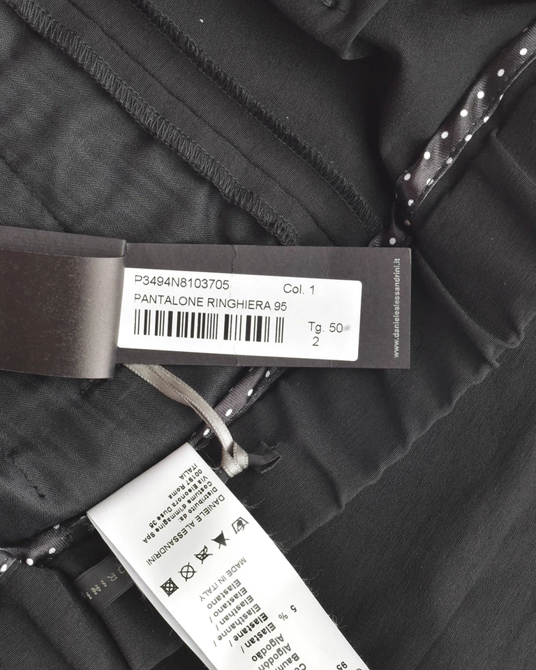 Pantaloni Daniele Alessandrini Jeans Trouser Uomo Nero P3494N8103705 1 Foto 2 de 4