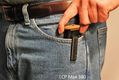 STANAGEBUNN Magazine Holders for Ruger LCP Max 380 .380 Caliber Pistol Magazine - Twin Pack