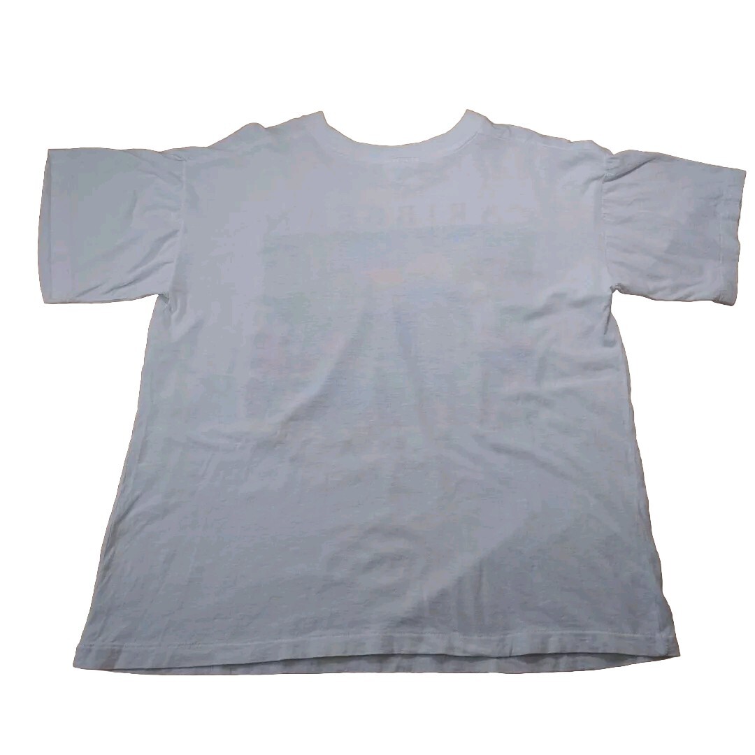 Parrot Head Tropical T-Shirt Med Lg Carribean Dream Paper Thin Single Stitch Tee View 4