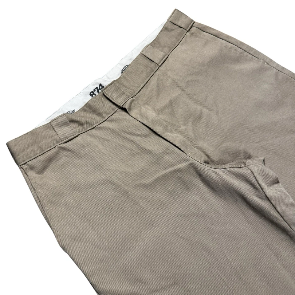 Pantalones chinos Dickies 874 Flex para hombre 36x30 ajuste original ropa de trabajo utilitario patinador Foto 2 de 4