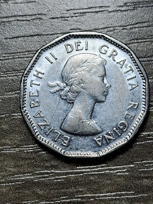 1954 CANADA 5 CENTS NICKEL Free Combined Shipping | eBay