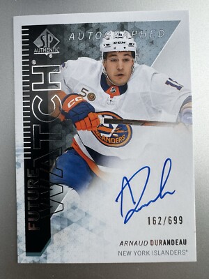 2023-24 SP Authentic Retro Future Watch /699  Arnaud Durandeau New York Islander