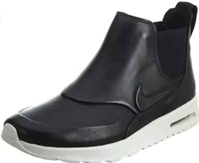 Nike Air Max Thea Mid Womens Chelsea Sneaker Boots Black