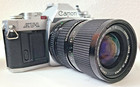 Canon Av-1 Slr Film Camera w New Fd 35-70mm f/4 Lens Working