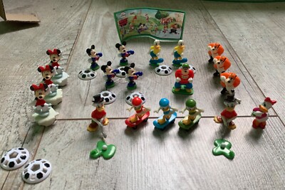 Kinder Überraschung Figur Mickey Mouse and Friends Serie Konvolut 19 Vintage Figur