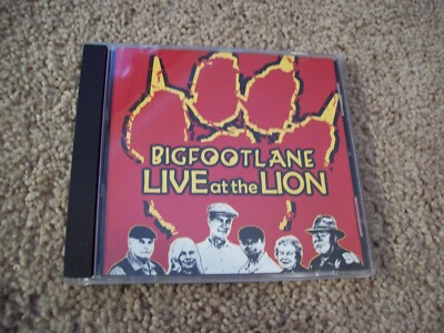 Bigfootlane - Live at the Lion CD *RARE* Indie (Bigfoot Lane Big Foot)