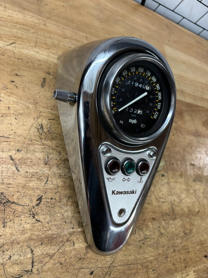 Medidor velocímetro OEM 21 k Kawasaki Vulcan 500 800 VN800 96-03 04 05 06 07 08 09 Foto 2 de 4