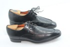 SANTONI MADE IN ITALY SIZE D 8 BLACK IN GREAT  CONDITION — photo 1