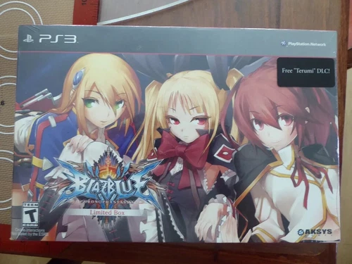 BlazBlue: Chrono Phantasma -- Limited Box -Read Description (Sony Playstation 3)