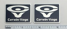 Cerwin Vega 212 Speaker Badge Logo Emblem Custom Made Aluminum 417R