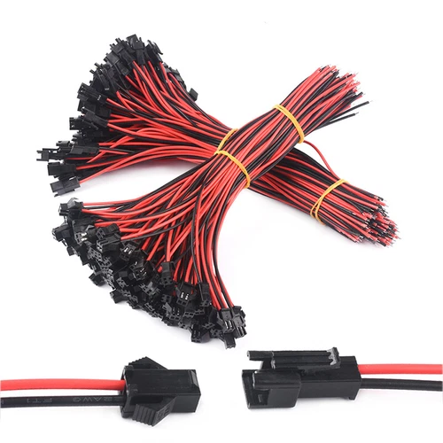 JST SM2.54mm Plug Socket Connector 2/3/4Pin Male Female With Cable Wire 10/20cm - Picture 7 of 7
