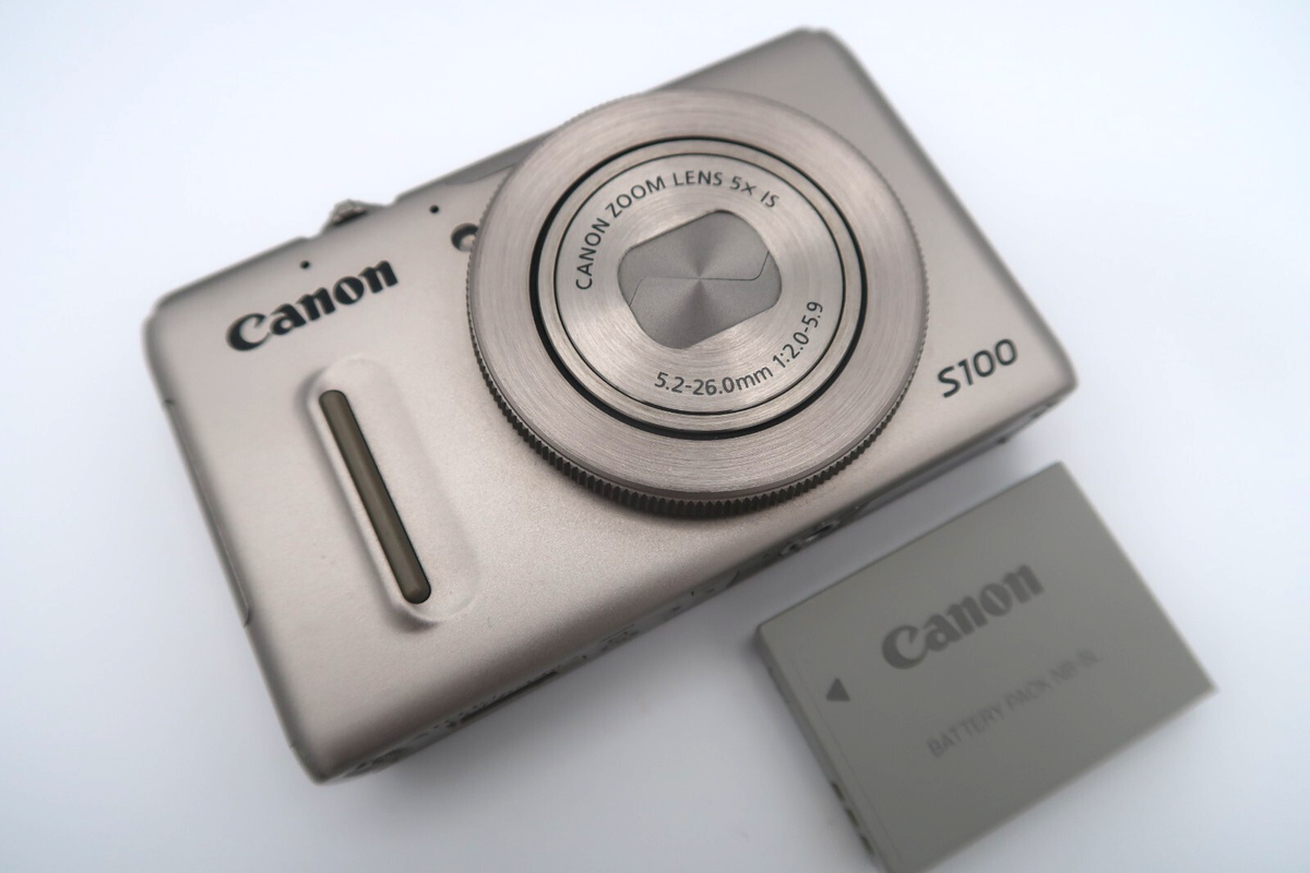 Canon PowerShot S100 シルバー PowerShot S100 Compact Camera - Walmart.com
