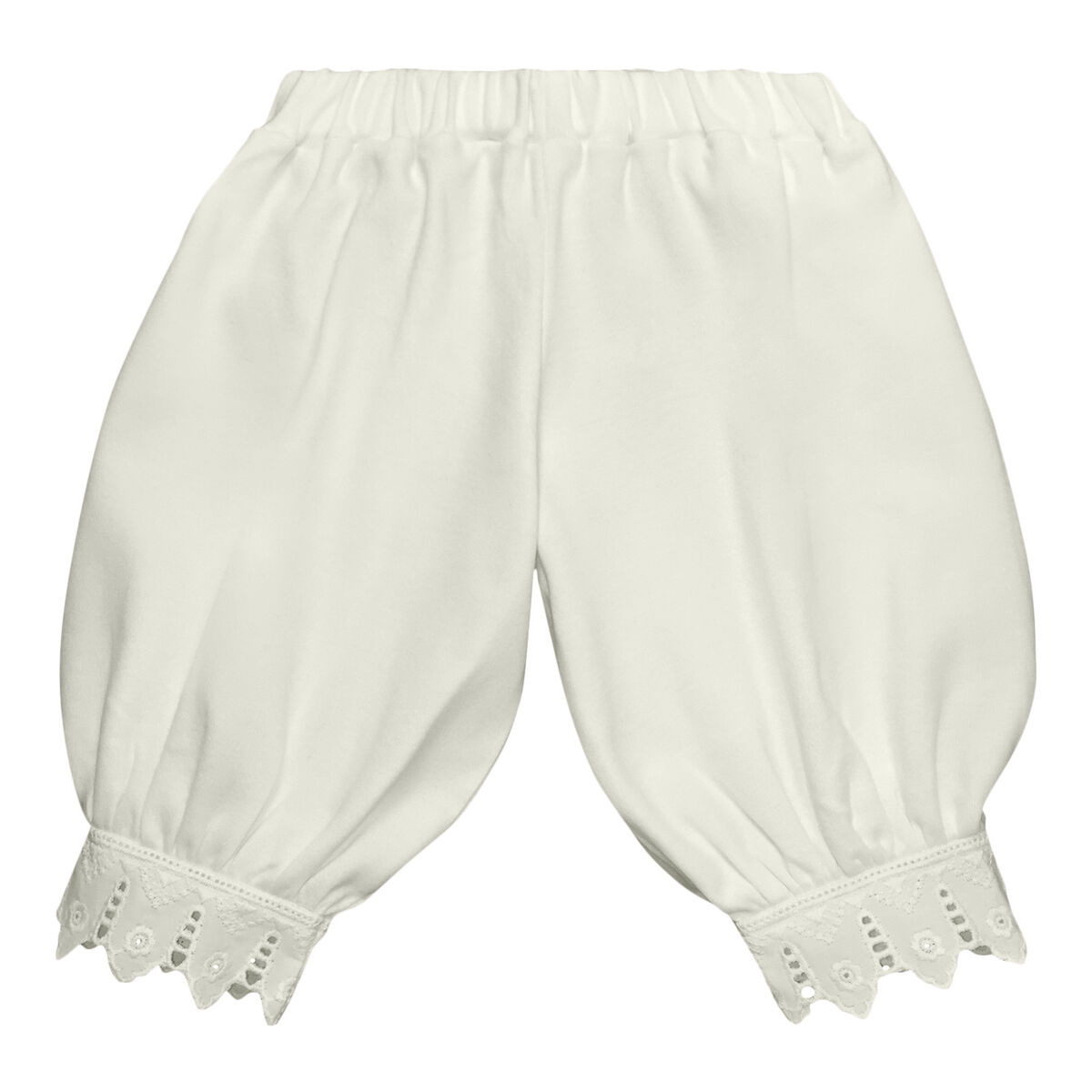 Victorian Pantaloon Organic Cotton Baby Gift White Lace Victorian Pantaloon Organic Cotton Baby Gift White Lace