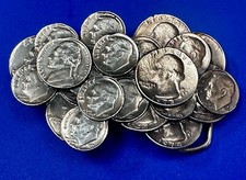 Coin Cluster Vintage 1979 collectors The Great American Belt Buckle Co