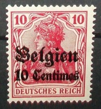 N°992S STAMP GERMAN LANDESPOST IN BELGIEN NEW WITHOUT GUM  Aus