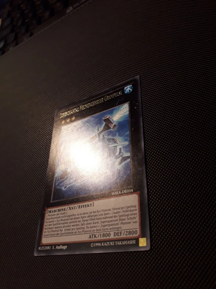 Yu-Gi-Oh! Superquantal Mechungeheuer Grampulse, WIRA-DE034, Rare, 1. A., NM- - Bild 3 von 4