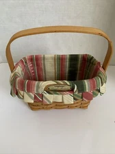 Longaberger 2000 Dresden Basket with Liner, Protector
