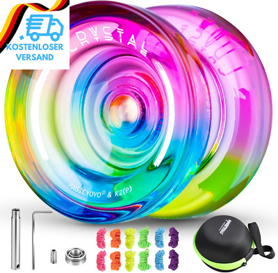MAGICYOYO K2 Responsive Yoyo Für Kinder, Dual Purpose Jojo Für Anfänger, Kristal