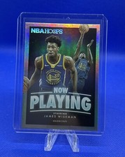 2020-21 Panini NBA Hoops James Wiseman Now Playing Silver Holo RC 🔥SS-2