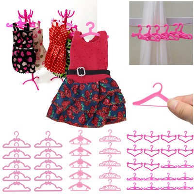 miniature hangers doll clothes