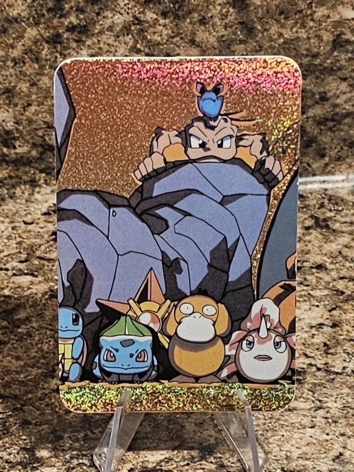 Japanese POWER Squirtle Dragonite Vending Machine Sticker Pokemon 1998!