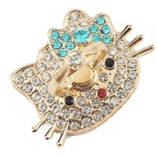 KITTY CELL PHONE SMARTPHONE RING HOLDER,  FOR...