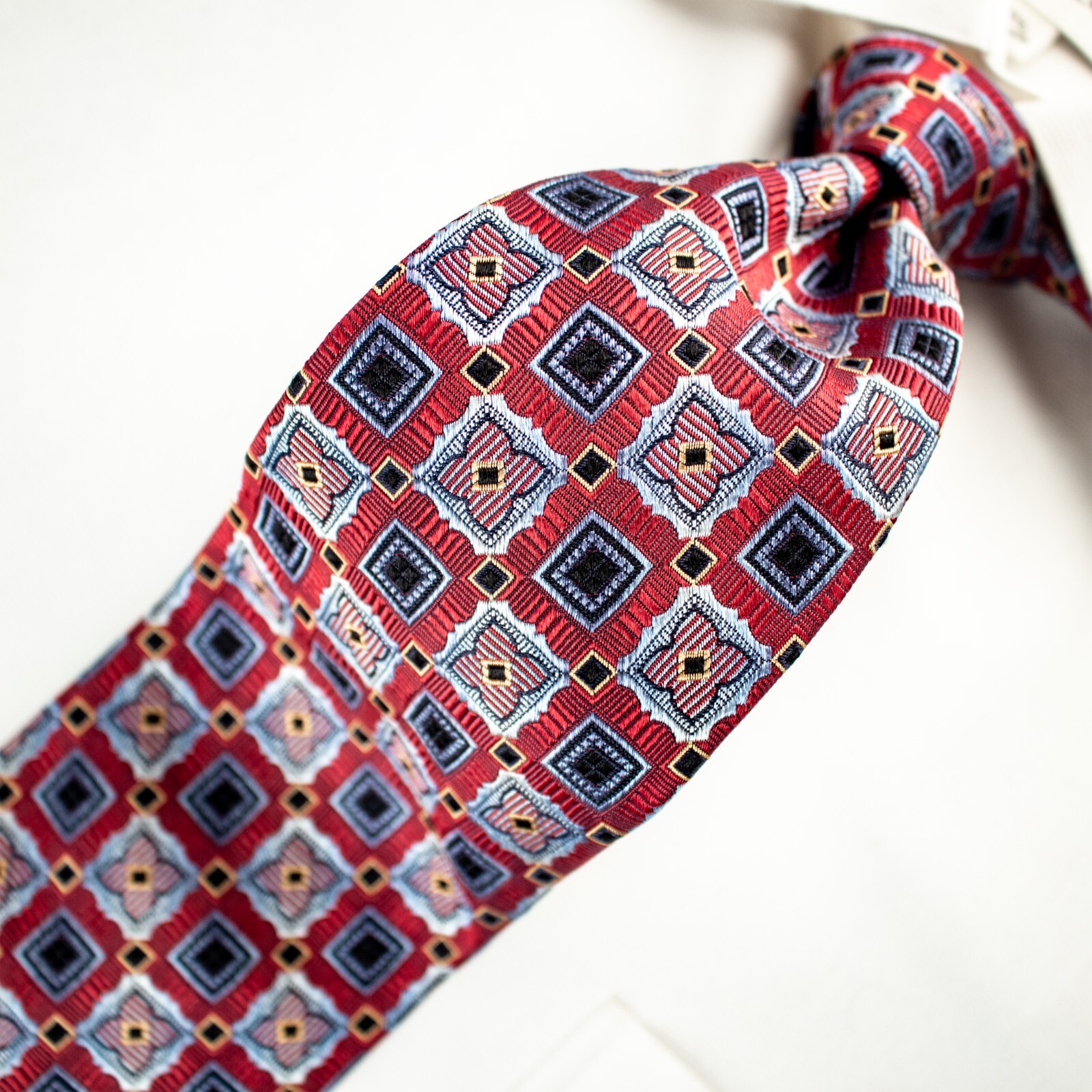 ROBERT TALBOTT Red Melon Blue Yellow Geometric Si… - image 6