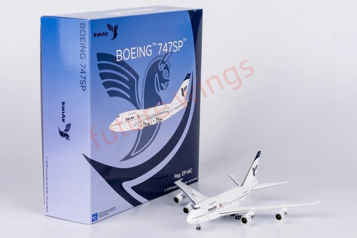 1:400 NG Models NG07041 Iran Air B747SP EP-IAC Aircraft Model+Free
