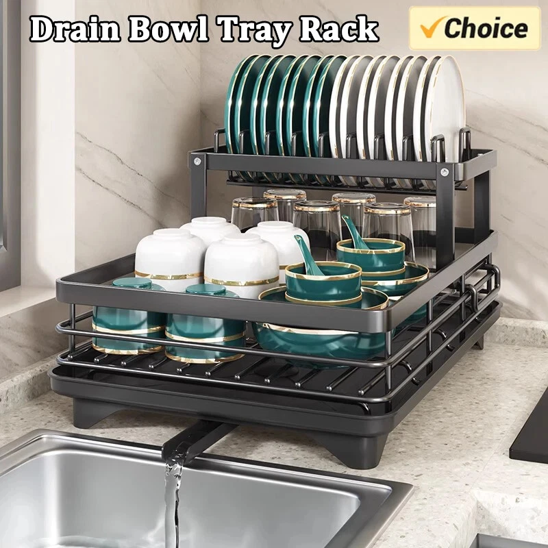 StorageRack Dish Drying Rack Kitchen Stainless Steel Organizer Dish Bowl Drainer
Opens in a new wind