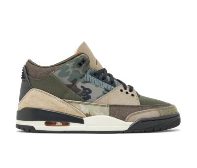 NIKE AIR JORDAN 3 III RETRO SE PATCH WORK AMO  DO1830-200 MENS US SIZE 10