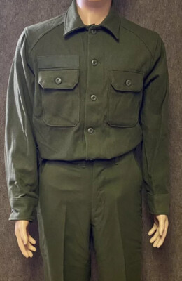 US Military Issue Korean War Era M1951 Cold Weather Wool Shirt NEW 