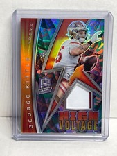 2022 PANINI SPECTRA JERSEY HIGH VOLTAGE Psychedelic /5 SSP  GEORGE KITTLE 49ERS