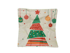 Christmas Tree Throw Pillow Cover Case 17 X 17 New