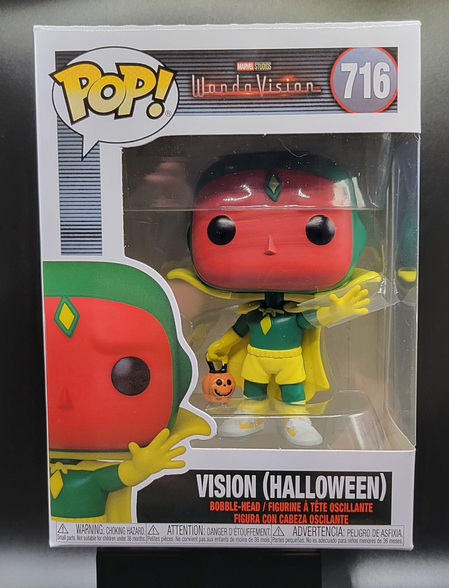 Funko Pop Marvel 716 VISION (Halloween) Vinyl Figure | eBay