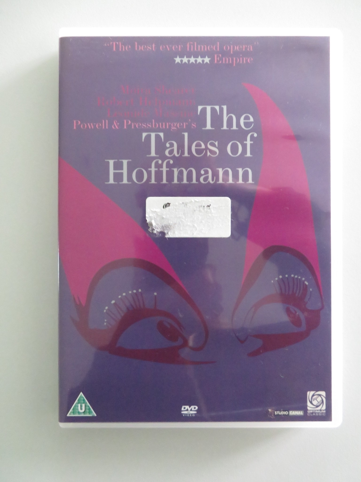 THE TALES OF HOFFMANN (DVD) MOIRA SHEARER ROBERT HELPMANN 1951 REGION 2