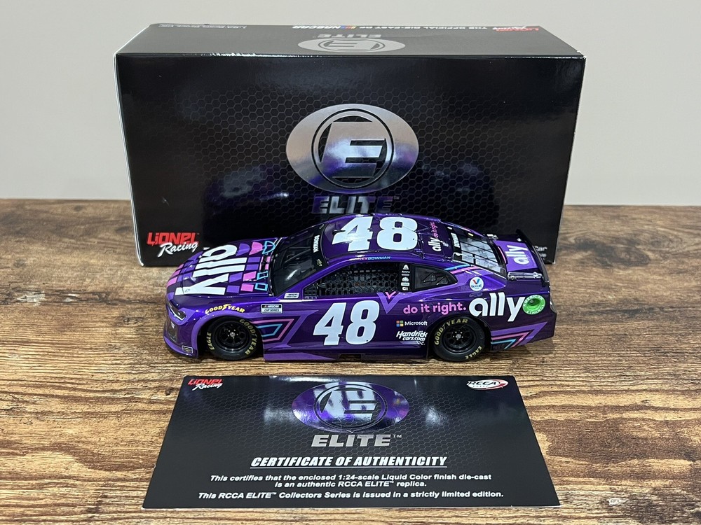 2021 1/24 Alex Bowman #48 Ally Liquid Color ELITE. 1 Of 33. RCCA LIONEL.