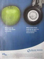 5/2006 PUB MESSIER SAFFRON LANDING GEAR SYSTEMS APPLE APPLE NEWTON AD
